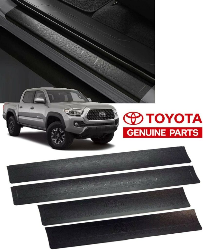 20162021 Double Cab Door Sill Protectors Genuine Auto Parts USA