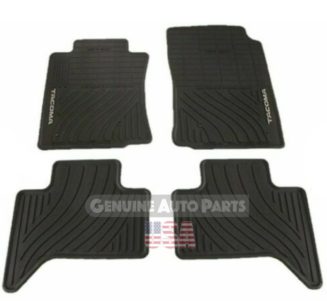 2005-2011 Tacoma Floor Mats Double Cab All-Weather Genuine Toyota PT908-35002-02 - Image 2