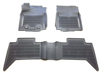 2016-2017 Tacoma Double Cab Manual - Floor Liners All Weather Mat PT908-36165-20 - Image 2