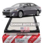 2013-2015 Avalon Hybrid 4-Cyl. 2.5L Engine Air Filter 17801-0V030 Genuine