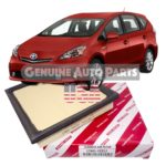 2012-2017 Toyota Prius V 1.8L Engine Air Filter 17801-YZZ12 Genuine OEM