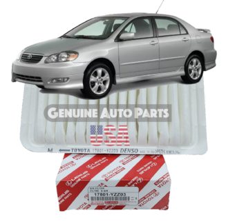 2003-2008 Corolla 1.8L Engine Air Filter Genuine OEM 17801-YZZ03