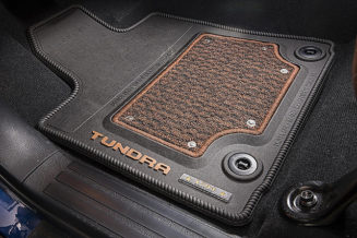2014 -2019 Tundra 1794 OEM Crewmax Factory All Weather Rubber Floor Mats PT206-34152-20 - Image 2
