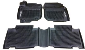 2014-2018 Rav4 Floor Liners Non-Hybrid All-Weather Genuine Toyota PT908-42165-20 - Image 2