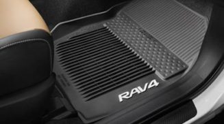 2021-2022 Rav4 Prime Floor Liners | All-Weather Genuine Toyota PT908-42211-20 - Image 2