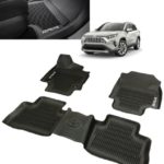 2019-2022 Rav4 Floor Mat Black Rubber ALL Weather Liners PT908-42215-20
