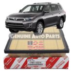 2011-2016 Toyota Highlander Hybrid 4WD Engine Air Filter Genuine 17801-YZZ14
