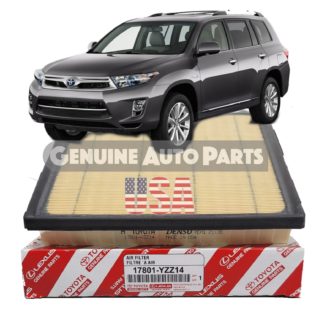 2011-2016 Toyota Highlander Hybrid 4WD Engine Air Filter Genuine 17801-YZZ14