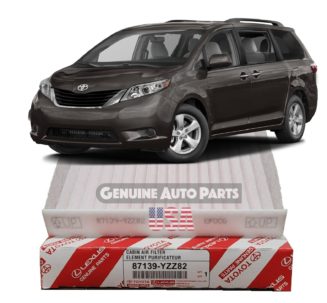 2010-2019 Toyota Sienna Electrostatic A/C Cabin Filter 87139-YZZ82
